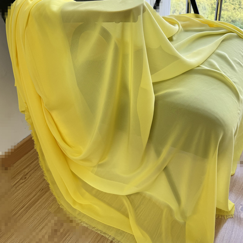 화이트 옐로우 쉬폰 원단 신부 웨딩 파티 장식, 조젯  - Wedding Backdrop Curtain 리뷰 및 가격