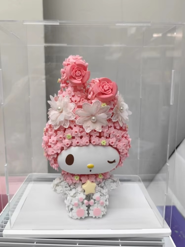 꽃밭 테마 빌딩 블록 블라인드 박스 귀여운 문라이트 클 - Good Floral & Wedding Decor Supply 리뷰 및 가격
