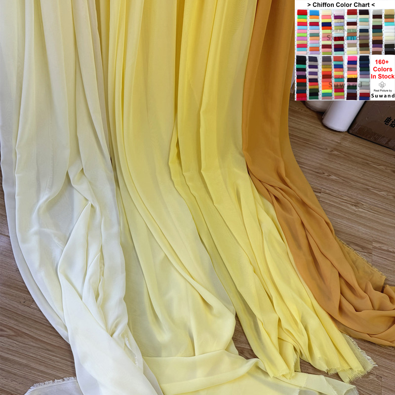 노란색 오렌지 쉬폰 패브릭 신부 웨딩 파티 장식 조젯  - Wedding Backdrop Curtain 리뷰 및 가격